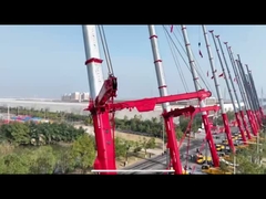 Máy nâng xe tải gắn cần cẩu di động 30 40 50 80 100 150 200 tấn Cẩu xe