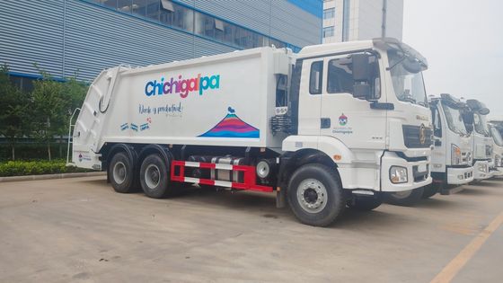 Trung Quốc Shacman 20cbm compactor xe tải rác tay trái và tay phải lái Euro 2
