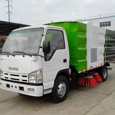 ISUZU xe tải mục đích đặc biệt 3cbm xe tải quét đường Mini máy lau đường