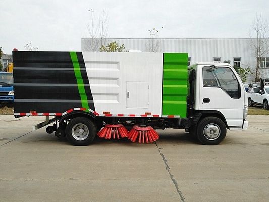 ISUZU xe tải mục đích đặc biệt 3cbm xe tải quét đường Mini máy lau đường