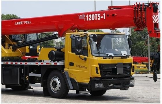 Máy xây dựng Xe tải di động Cẩu 60 tấn Xe tải gắn crane Euro 4