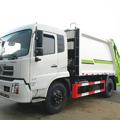 Dongfeng 8m3 Máy nén rác xe tải Lưu trữ thùng rác xe tải đổ rác