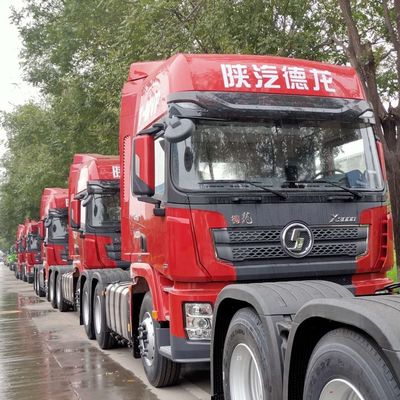 Shacman Sinotruck Dongfeng máy kéo xe tải đầu xe tải xe tải Euro 3 385HP 6X4
