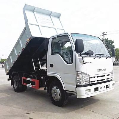ISUZU Chassis Small Dumper 5Tons 6Tons Mini Tipper Truck 4X2 Cargo Truck Light Duty