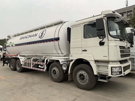 Shaanxi Shacman xe tải mục đích đặc biệt Xăng khô hàng hóa lớn Xe tải vận chuyển xi măng 8 tốc độ