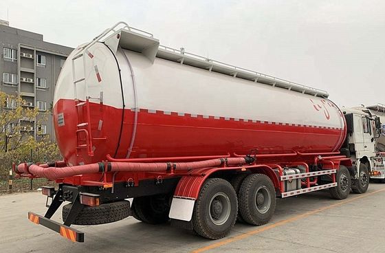 Shaanxi Shacman xe tải mục đích đặc biệt Xăng khô hàng hóa lớn Xe tải vận chuyển xi măng 8 tốc độ