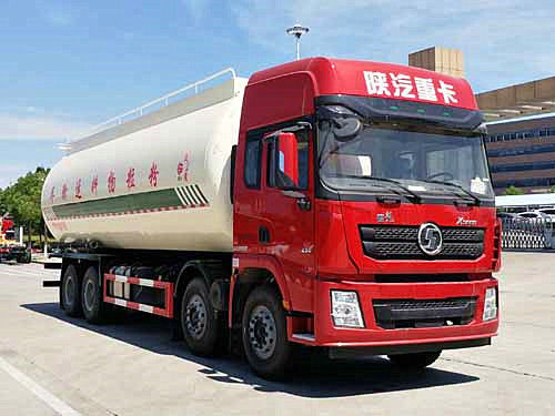 Shaanxi Shacman xe tải mục đích đặc biệt Xăng khô hàng hóa lớn Xe tải vận chuyển xi măng 8 tốc độ