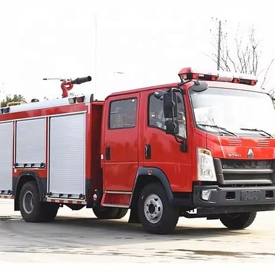 SINOTRUK HOWO 5cbm 12cbm xe cứu hỏa khẩn cấp xe cứu hỏa nước