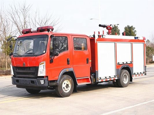 SINOTRUK HOWO 5cbm 12cbm xe cứu hỏa khẩn cấp xe cứu hỏa nước