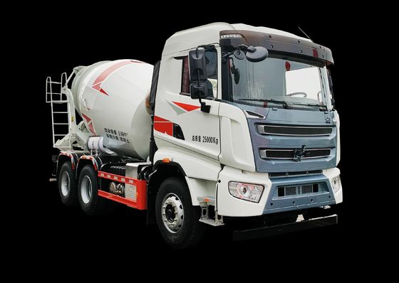 Euro 3 xi măng và bê tông trộn xe tải 8M3 với động cơ Hino J08E-VA