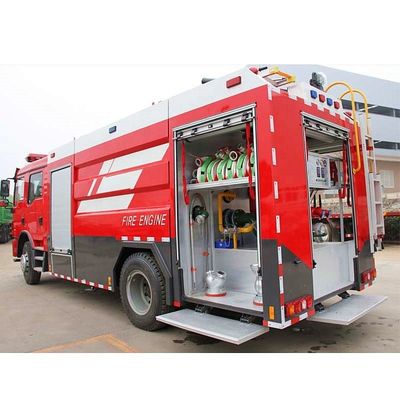 Shaanxi Shacman xe tải mục đích đặc biệt chữa cháy xe cứu hỏa nhỏ 6x4