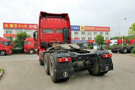 Shaanxi Shacman Heavy Truck Head Tractor Truck 6X4 4X2 Bánh lái trái với động cơ WEICHAI