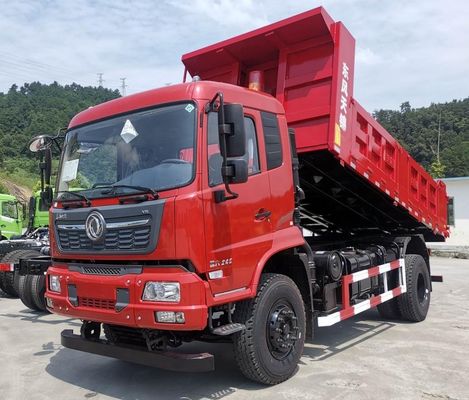 4X2 Xe tải nhỏ Shacman 10 tấn Euro 2 8 Wheeler Dumpper Truck