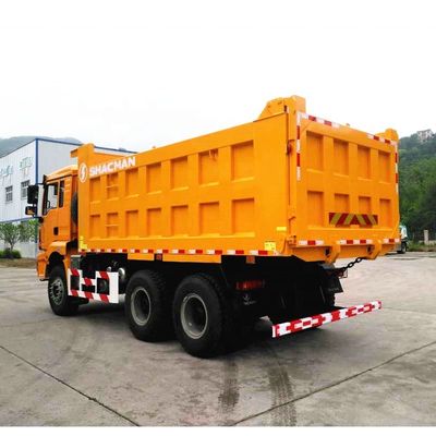 4X2 Xe tải nhỏ Shacman 10 tấn Euro 2 8 Wheeler Dumpper Truck