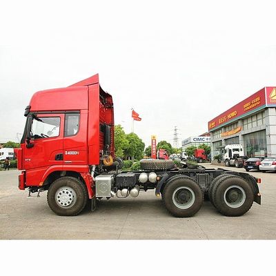 Shaanxi Shacman Heavy Truck Head Tractor Truck 6X4 4X2 Bánh lái trái với động cơ WEICHAI
