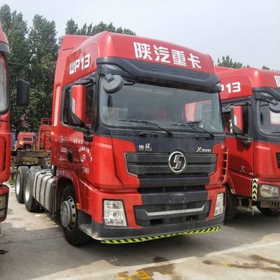 Shaanxi Shacman Heavy Truck Head Tractor Truck 6X4 4X2 Bánh lái trái với động cơ WEICHAI