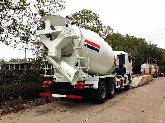 Shacman xe tải máy trộn bê tông di động xe tải máy trộn bê tông với động cơ Weichai