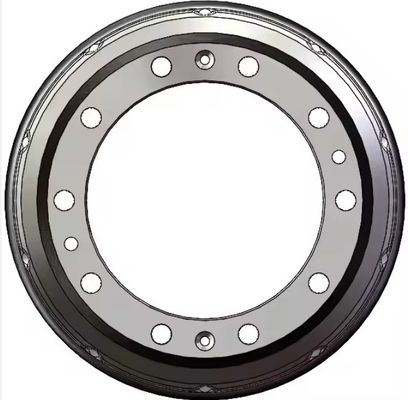 Thép Shacman Truck phụ tùng phanh phía trước Hub Break trống 199112440003/19911240001