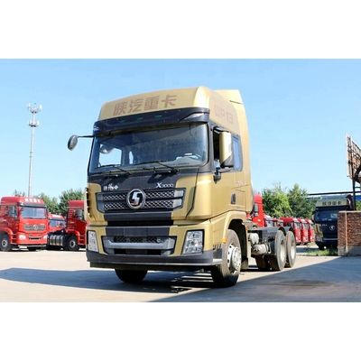 Shacman 6X4 Máy kéo xe tải Ứng xe tải Đầu xe tải Euro 3 Động tay trái và tay phải