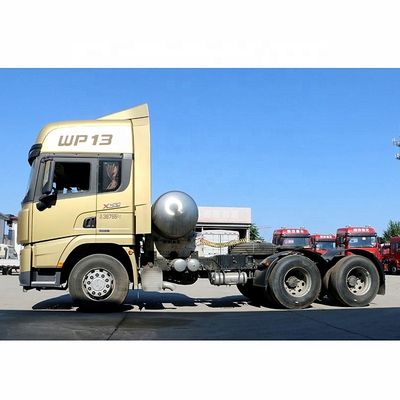 Shacman 6X4 Máy kéo xe tải Ứng xe tải Đầu xe tải Euro 3 Động tay trái và tay phải