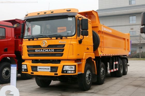 Shaanxi Shacman F3000 xe tải đổ rác 8x4 xe tải đẩy 60 tấn vận chuyển khai thác mỏ