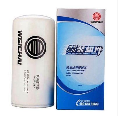 Bộ phận phụ tùng xe tải Shacman Weichai Bộ lọc dầu động cơ 1000046758/1000424655/1000424654/1000428205
