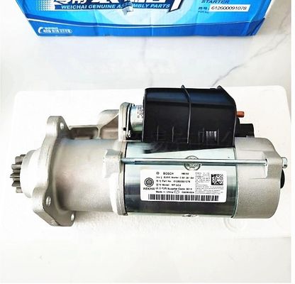 Động cơ khởi động động cơ diesel Weichai WD12 WP12/ 612600091078/612600091076 Cho xe tải Shacman