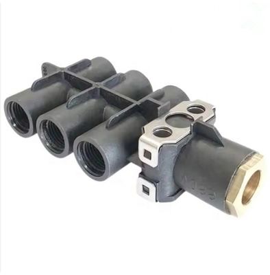 Shacman phụ tùng phụ tùng DZ95189360070 Máy kết nối phân phối không khí bằng nhựa 7 đường Máy kết nối không khí 7 đường