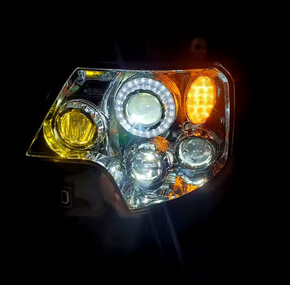 Đèn mặt trước thay thế Shacman Howo Truck Lighting Parts A7 H7 Wg9925720001 Wg9925720002