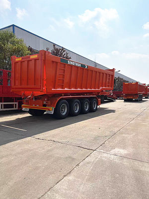 Weichai động cơ chứa tùy biến và máy kéo phẳng Dump Truck Semi-trailer
