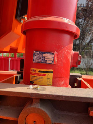 Weichai động cơ chứa tùy biến và máy kéo phẳng Dump Truck Semi-trailer