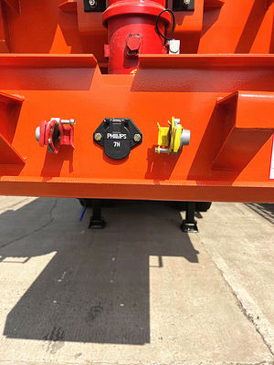 Weichai động cơ chứa tùy biến và máy kéo phẳng Dump Truck Semi-trailer