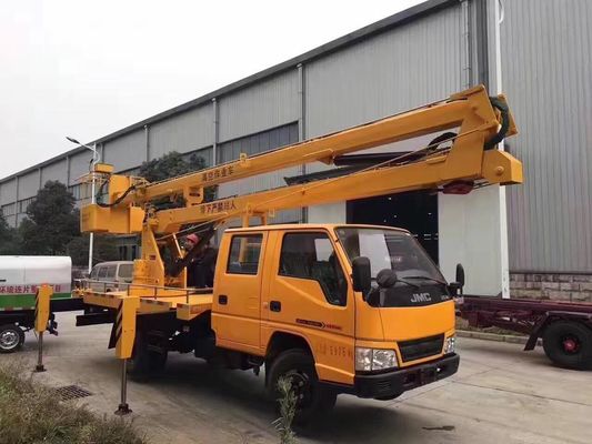 ISUZU Sinotruk Chassis Aerial Working Truck 12 Folding Boom Aerial Work Vehicle Với giá nhà máy