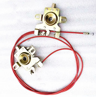 Phụ tùng phụ tùng xe tải Shacman M3000/X3000 khóa và cáp DZ14251110080 khóa ghế và dây thừng gắn kết nguyên bản