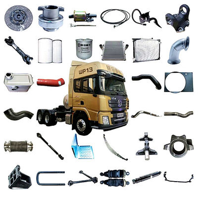 Các bộ phận xe tải Shacman Động cơ ly hợp trục xe buýt Các bộ phận hệ thống làm mát phanh