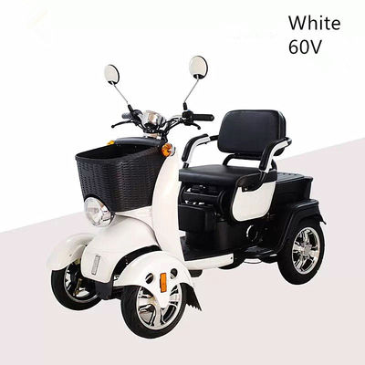 Xe điện bốn bánh gia đình xe tay ga nhỏ xe điện ba chỗ điều chỉnh cho người lớn và người cao tuổi cho giải trí